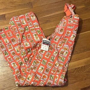 ISO TRADE FOR LARGE.   Duluth Trading Co Orange Patterned Jumpsuit